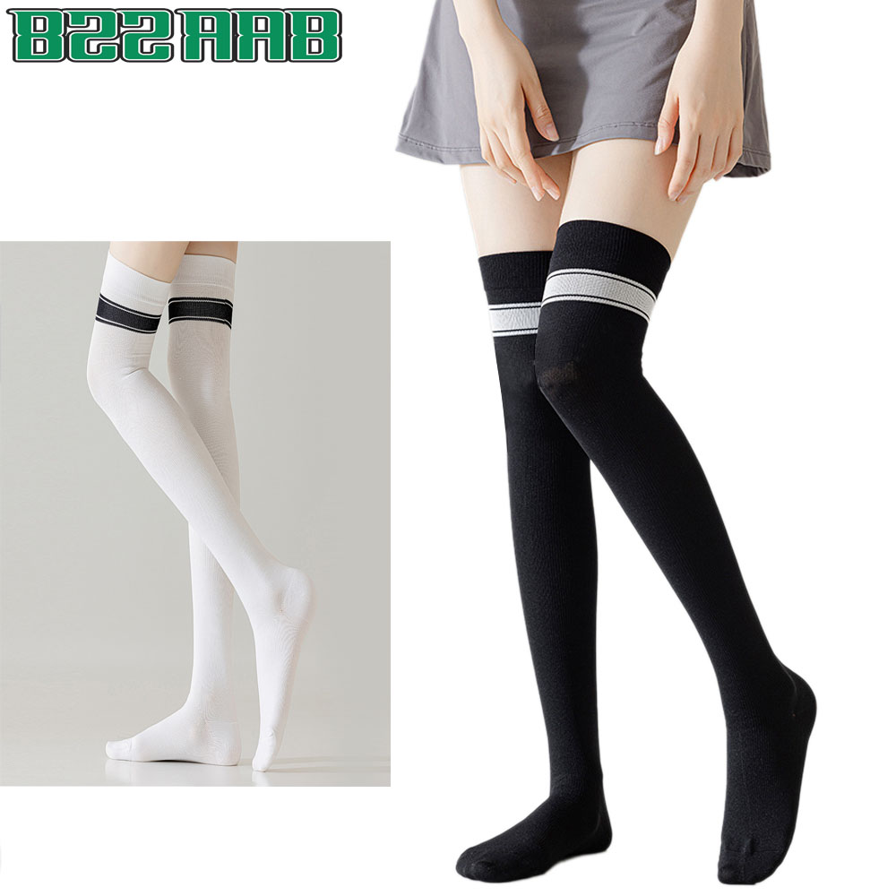 1Pair High Thigh Socks Striped - огляд і ціна Yoga Daily Fitness