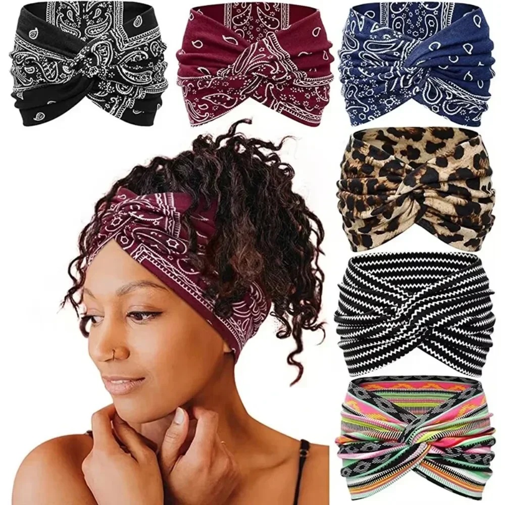 Women Elastic Wide Hair Hoop,  - огляд і ціна Yoga Daily Fitness