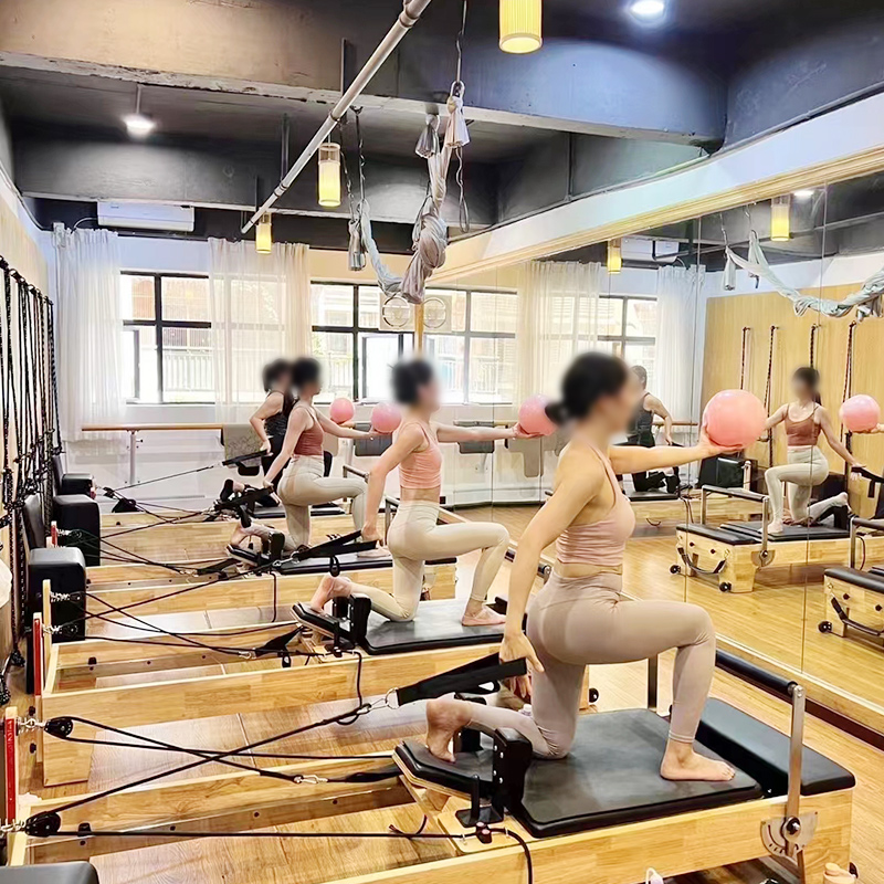 2025 Newest Pilates Reformer E - огляд і ціна Yoga Fitness Pilates Reformer