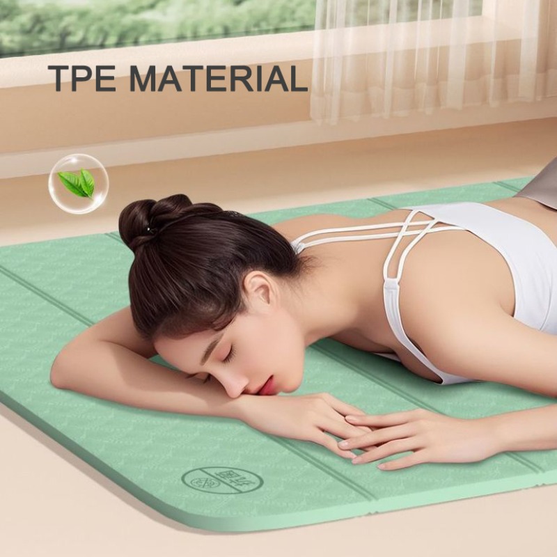 TPE Folding Yoga Mat Fitness D - огляд і ціна Yoga Fitness Holiday