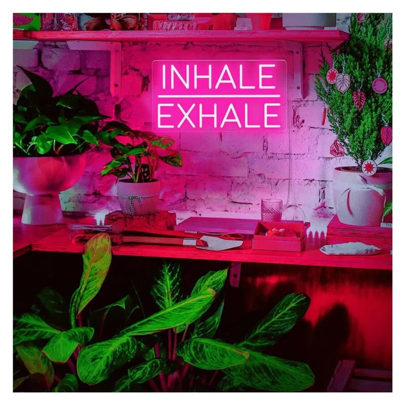 Inhale Exhale Neon Sign, Fitne - огляд і ціна Yoga Fitness Holiday