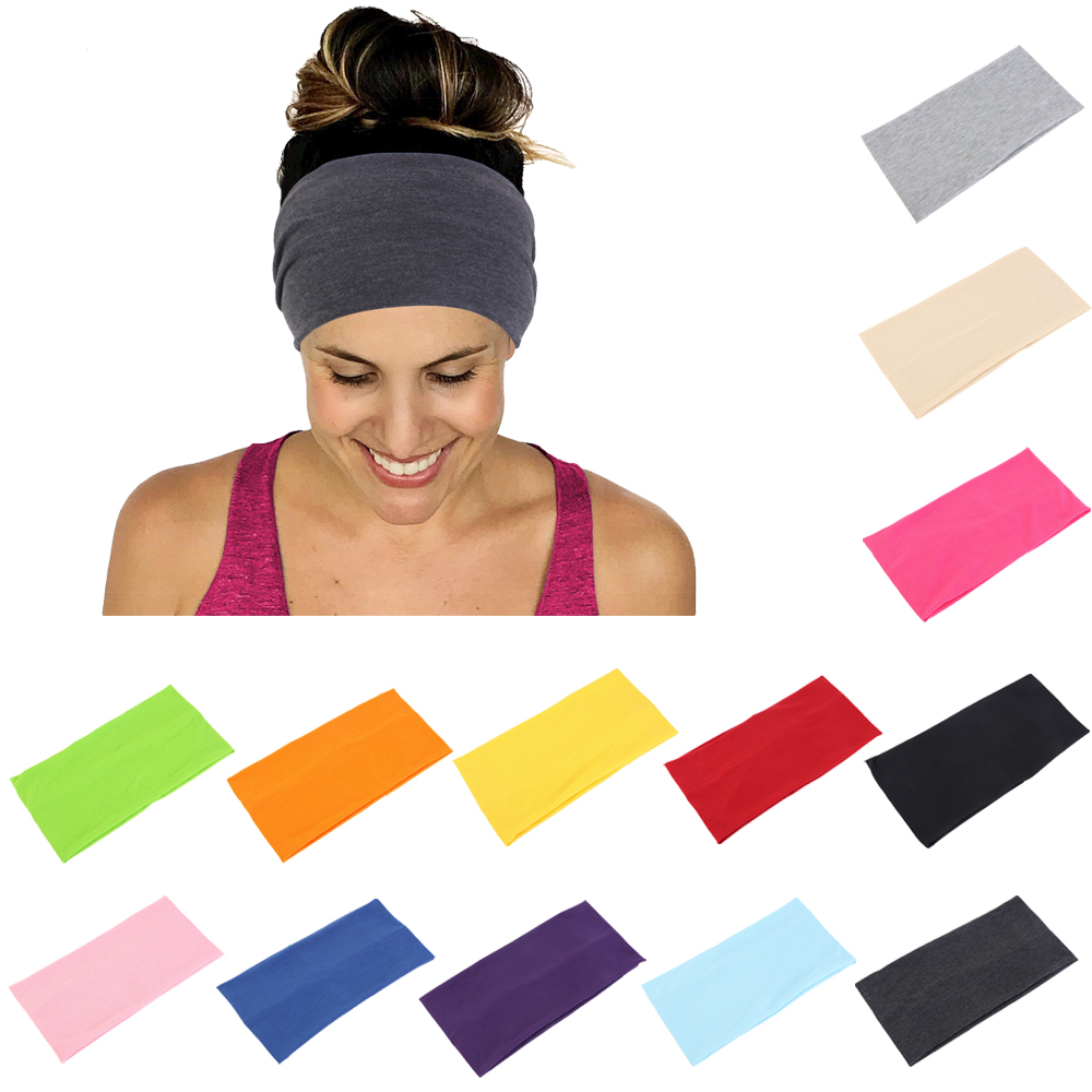 Solid Color Unisex Headband El - огляд і ціна Yoga Daily Fitness