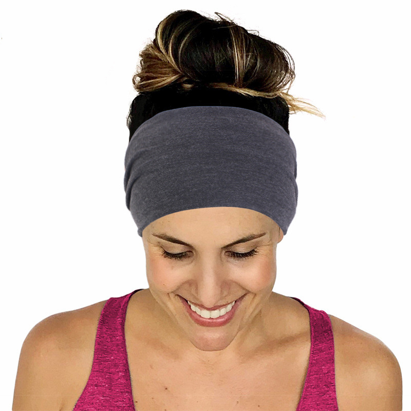 Solid Color Unisex Headband El - огляд і ціна Yoga Daily Fitness