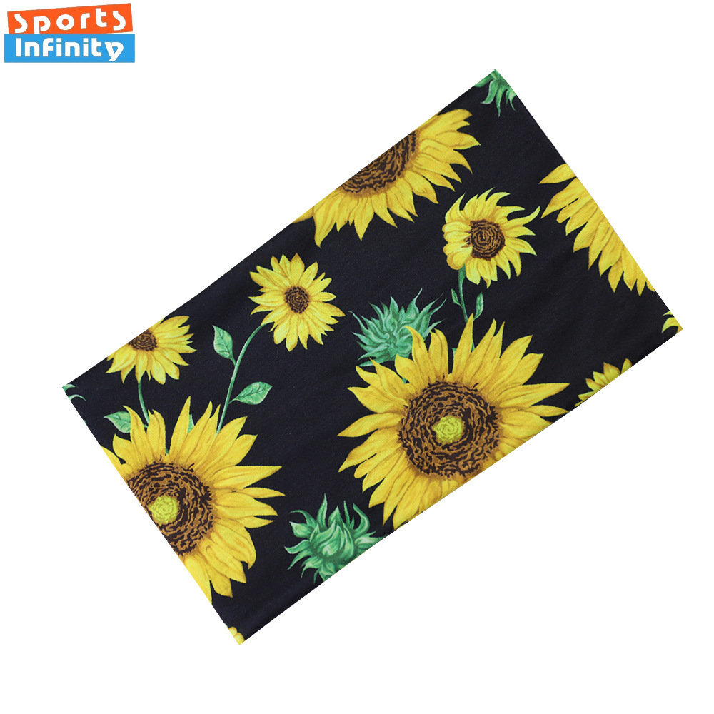 Sunflower Printed Elastic Wide - огляд і ціна Yoga Daily Fitness